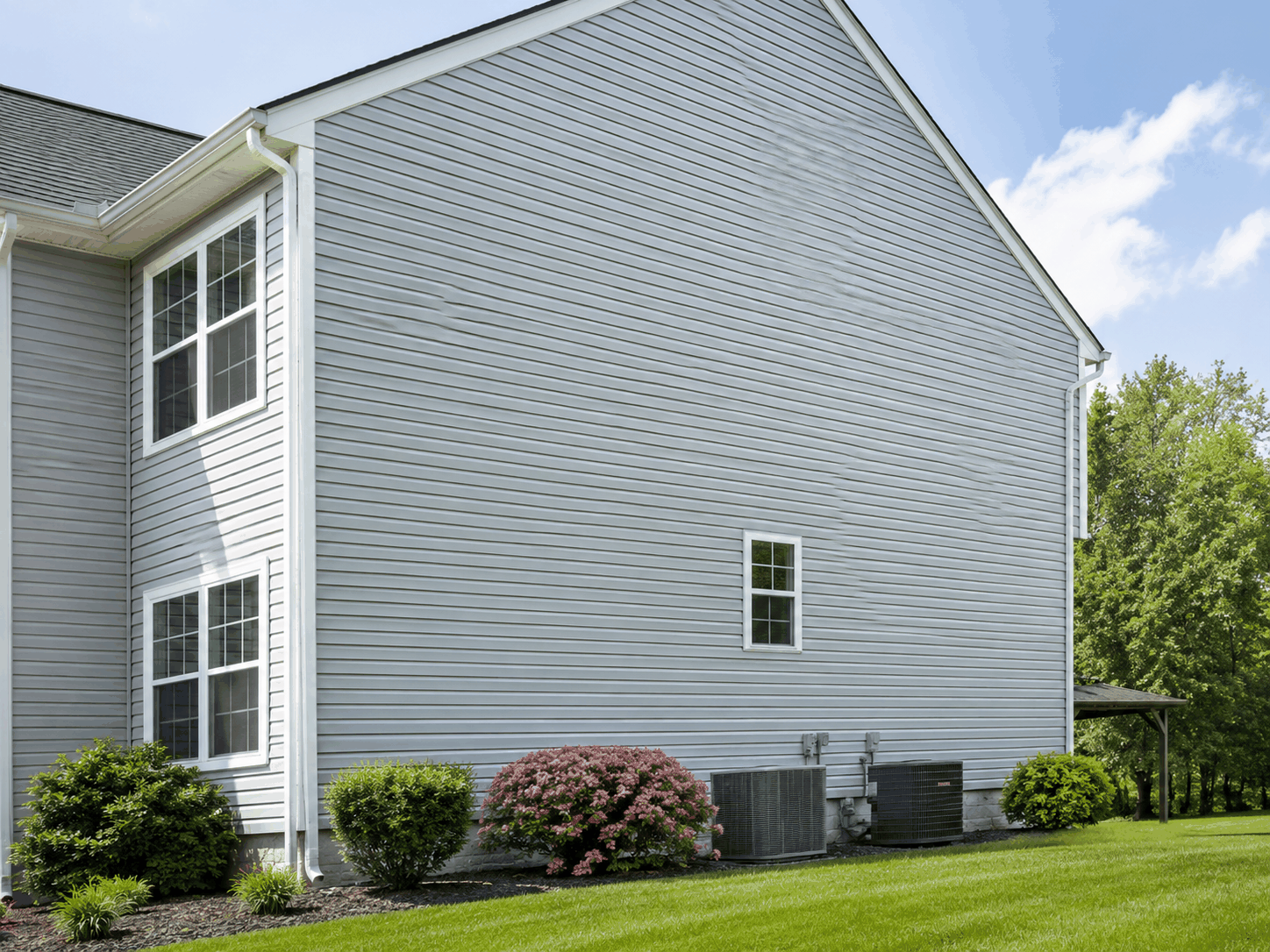 Clean home exterior